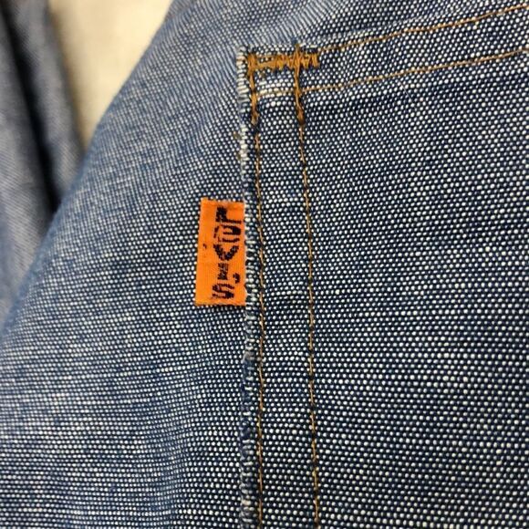 Vintage Levi’s 546 Orange Tab 32x29 “Jeans For Gentlemen” Flares Made In USA - Picture 2 of 13